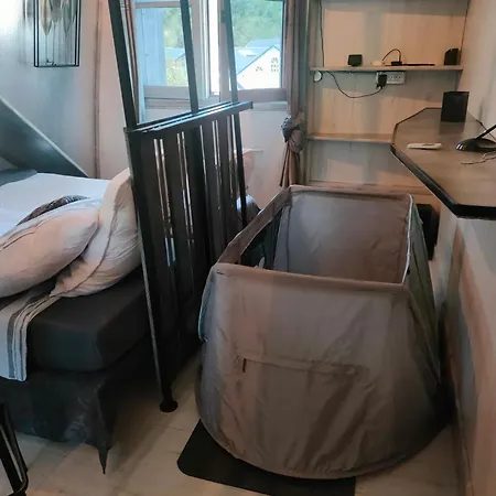 2Ch 4Pers Matelas M De Forme Kitchenette Sdb Wc Au Calme Cote Jardin Tulle Exterior photo