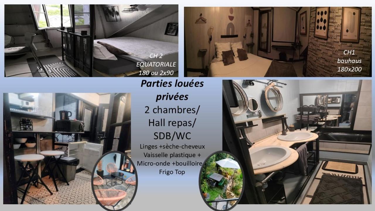 2ch 4pers Matelas M De Forme Kitchenette Sdb Wc Au Calme Cote Jardin Apartment